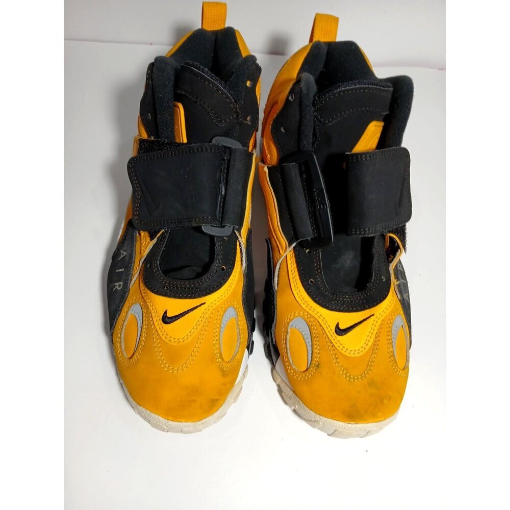 Nike Air Zoom Turf Jet 97 Men's Size [9.5] Black Yellow Retro Training Shoes
